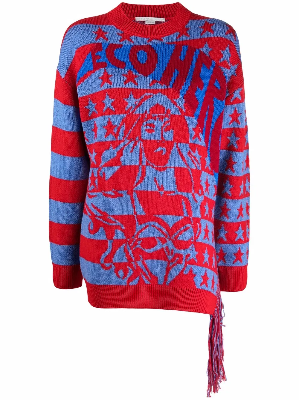 Джемпер Eco Hero вязки интарсия STELLA MCCARTNEY, черный
Джемпер Eco Hero вязки интарсия STELLA MCCARTNEY, черный