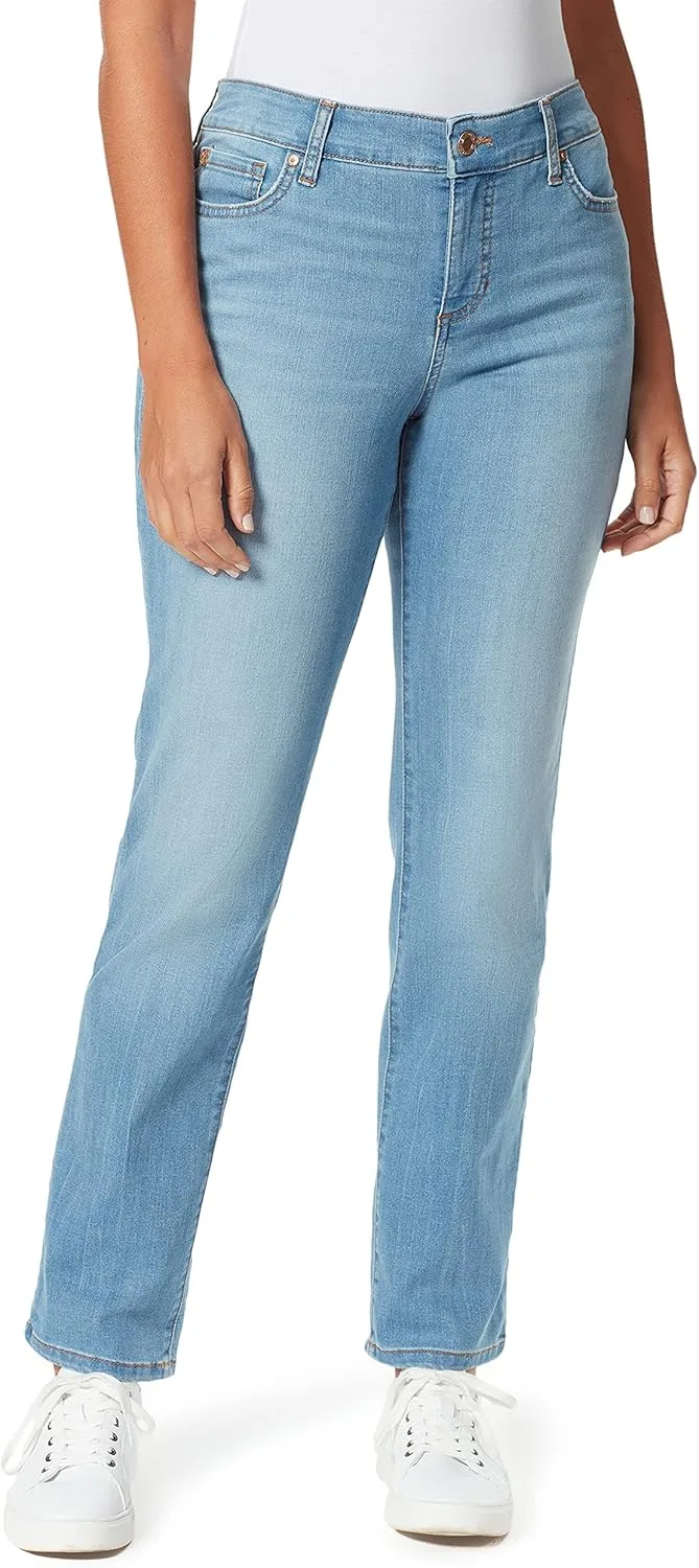 Bandolino Women's Mandie Signature Fit High Rise Straight Leg Jean Plus Size
Bandolino Women's Mandie Signature Fit High Rise Straight Leg Jean Plus Size