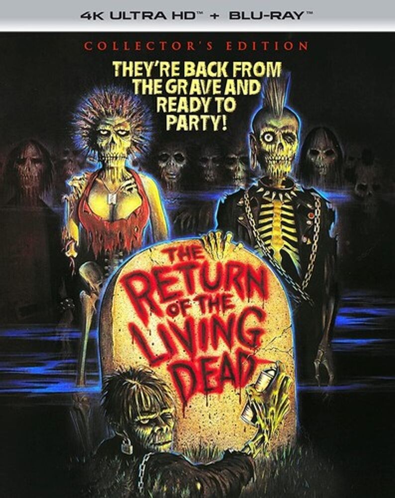 Диск 4K UHD The Return Of The Living Dead
Диск 4K UHD The Return Of The Living Dead
