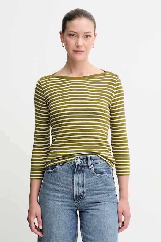 Хлопковый лонгслив United Colors Of Benetton, зеленый
Хлопковый лонгслив United Colors Of Benetton, зеленый