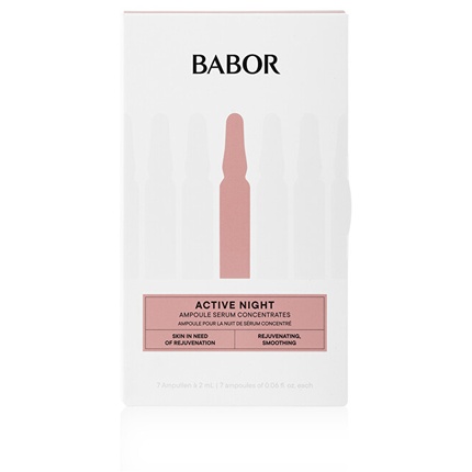Активные ампулы для ночного обновления кожи - 7 х 2 мл Babor
Активные ампулы для ночного обновления кожи - 7 х 2 мл Babor