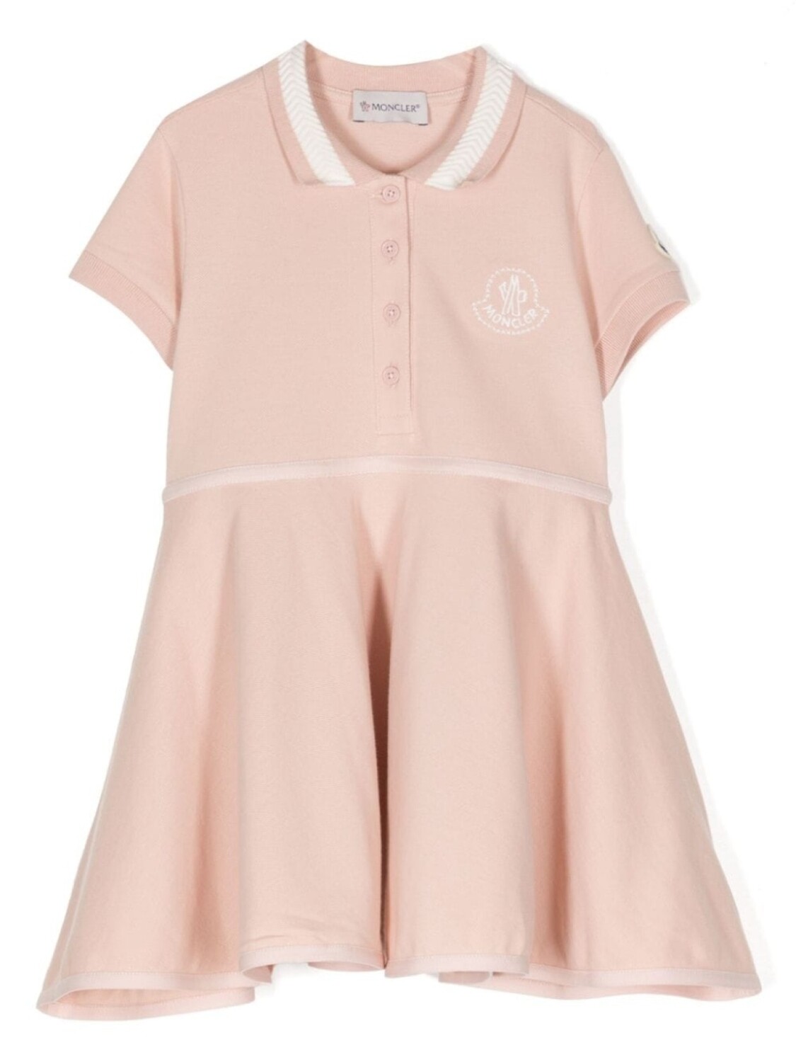 Платье с воротником поло Moncler Enfant, розовый
Платье с воротником поло Moncler Enfant, розовый