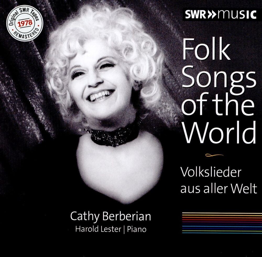 Диск CD Folk Songs Of The World - Cathy Berberian
Диск CD Folk Songs Of The World - Cathy Berberian