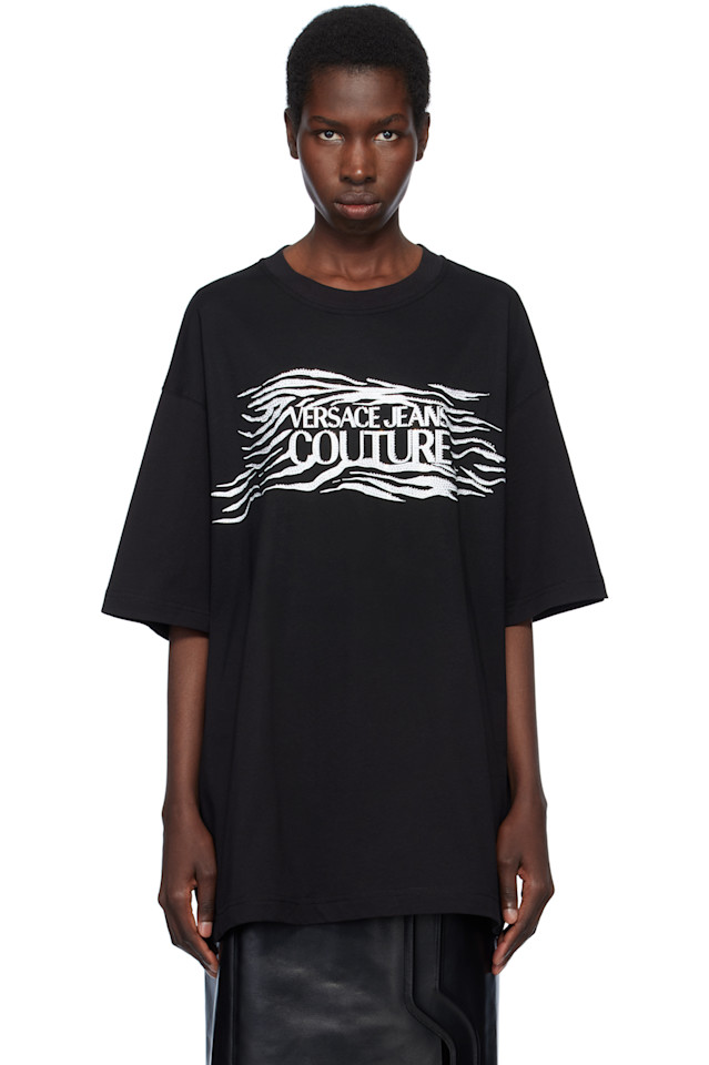 Футболка свободного кроя Versace Jeans Couture, черный
Футболка свободного кроя Versace Jeans Couture, черный