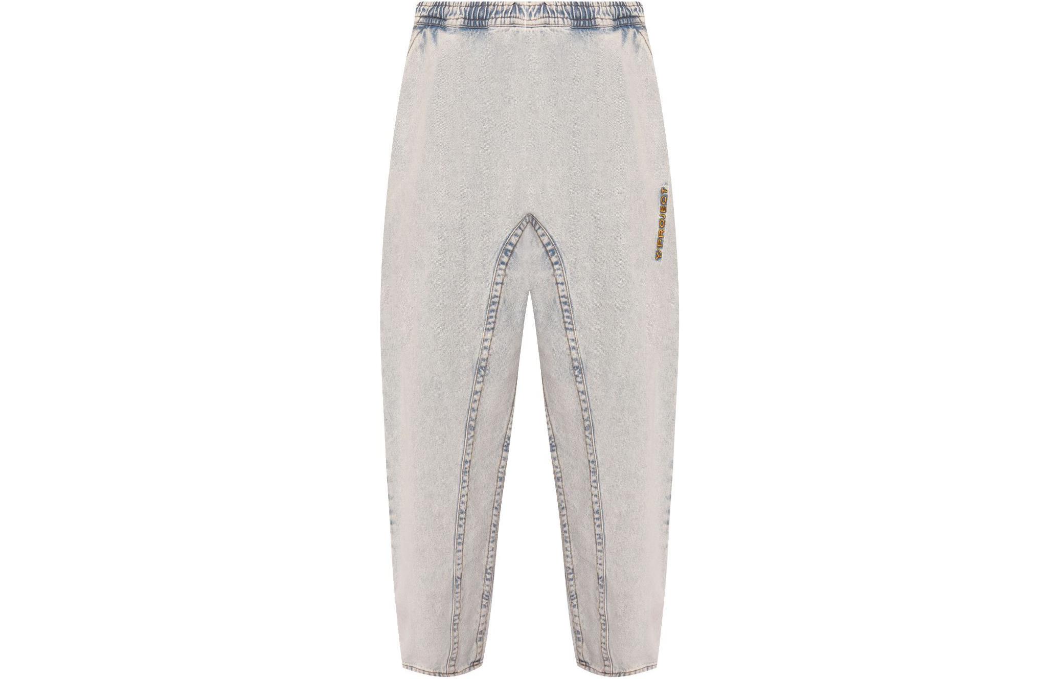 Джинсы из хлопка с вышитым логотипом Y/Project, светло-голубой
Джинсы из хлопка с вышитым логотипом Y/Project, светло-голубой