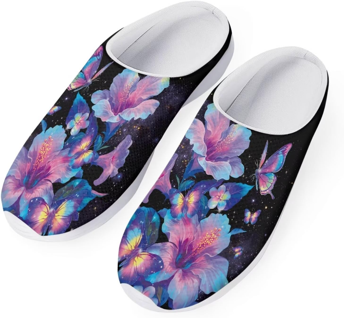 Forchrinse Южно-западные сандалии с арочной поддержкой для мужчин и женщин Navajo Aztec, тапочки-мюли для сада, прогулочные кроссовки для носки в помещении и на улице, Butterfly Flower Print
Forchrinse Южно-западные сандалии с арочной поддержкой для мужчин и женщин Navajo Aztec, тапочки-мюли для сада, прогулочные кроссовки для носки в помещении и на улице, Butterfly Flower Print