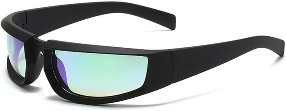 Ретро-панк женские солнцезащитные очки, модные разноцветные зеркальные очки с защитой от УФ-излучения UV400, мужские очки для активного отдыха и вождения SKFGNX, Matte Black Green
Ретро-панк женские солнцезащитные очки, модные разноцветные зеркальные очки с защитой от УФ-излучения UV400, мужские очки для активного отдыха и вождения SKFGNX, Matte Black Green