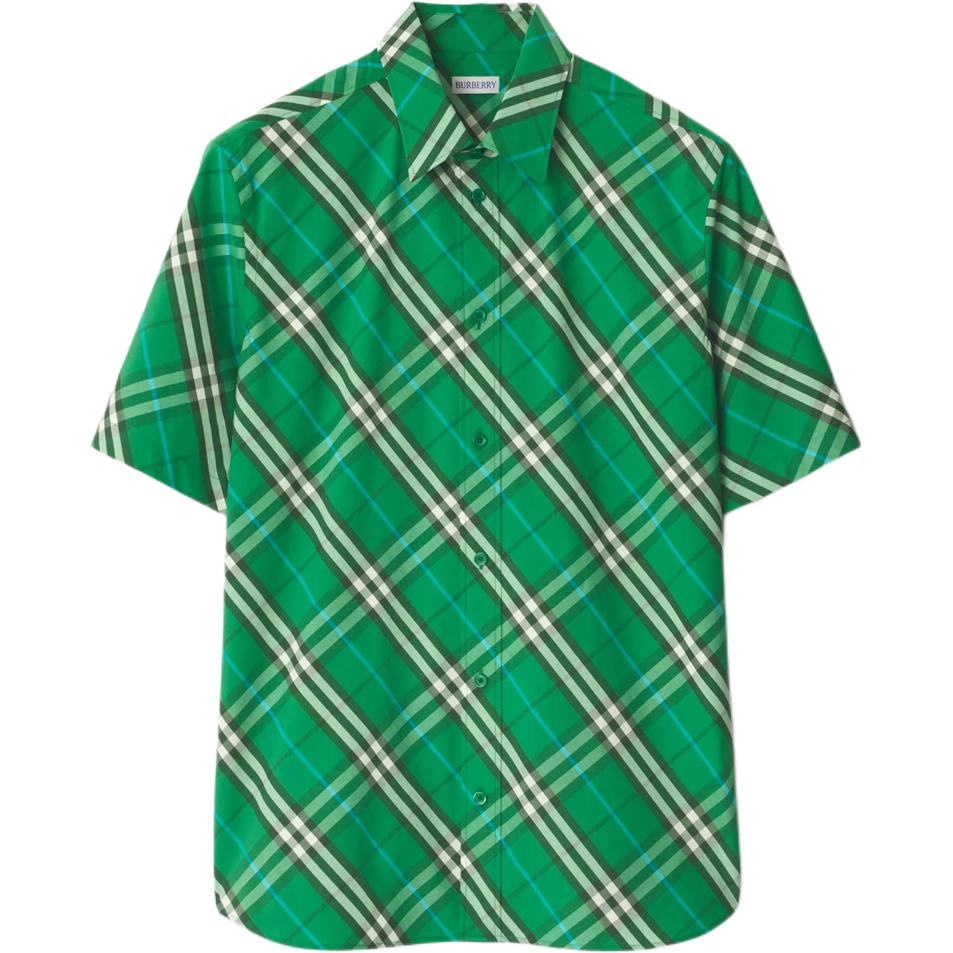 Клетчатая рубашка Burberry, зеленый
Клетчатая рубашка Burberry, зеленый