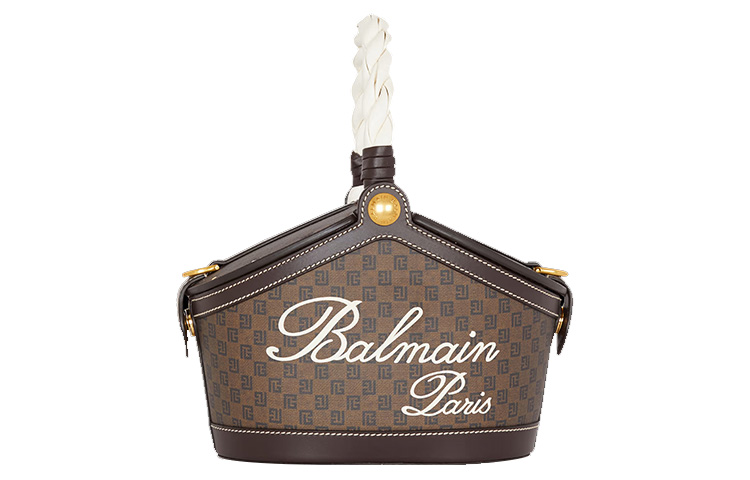 Монограмма Мини Сумка Багет Balmain
Монограмма Мини Сумка Багет Balmain