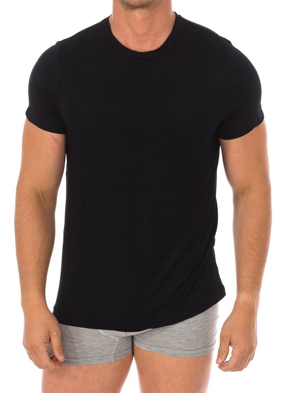 Бамбуковая майка с короткими рукавами и круглым вырезом 602 мужчины Kisses And Love, черный
Бамбуковая майка с короткими рукавами и круглым вырезом 602 мужчины Kisses And Love, черный