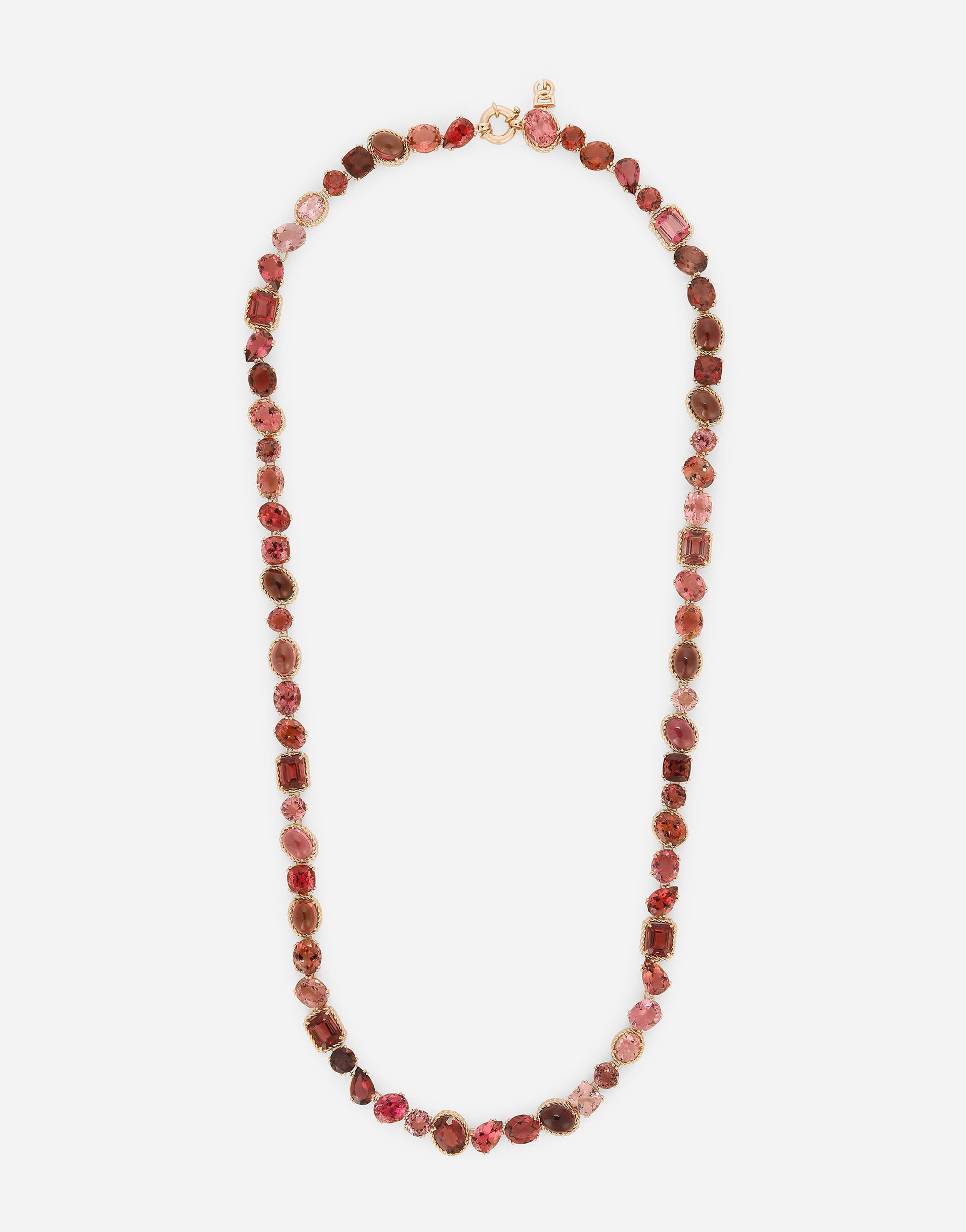 Монохромное колье «радуга» красное золото 18 карат и розовые турмалины Dolce & Gabbana, 18-каратное красное золото
Монохромное колье «радуга» красное золото 18 карат и розовые турмалины Dolce & Gabbana, 18-каратное красное золото