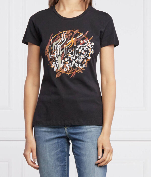 Футболка Liu Jo Regular Fit с принтом, черный
Футболка Liu Jo Regular Fit с принтом, черный