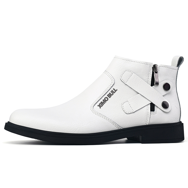 XIMO BULL Мужские повседневные кроссовки мид-топ черно-белые с белой флисовой подкладкой, цвет White Fleece-Lined
XIMO BULL Мужские повседневные кроссовки мид-топ черно-белые с белой флисовой подкладкой, цвет White Fleece-Lined