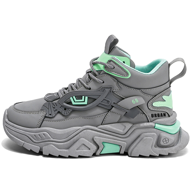 URBAN AUTHENTIC Антискользящие износостойкие массивные кроссовки мужские высокие серые, цвет Gray
URBAN AUTHENTIC Антискользящие износостойкие массивные кроссовки мужские высокие серые, цвет Gray