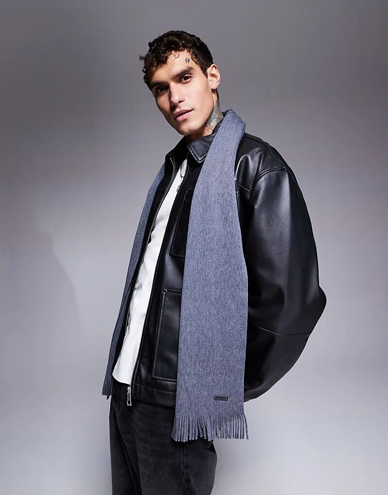 Шарф Boss Albas серого цвета BOSS Orange
Шарф Boss Albas серого цвета BOSS Orange