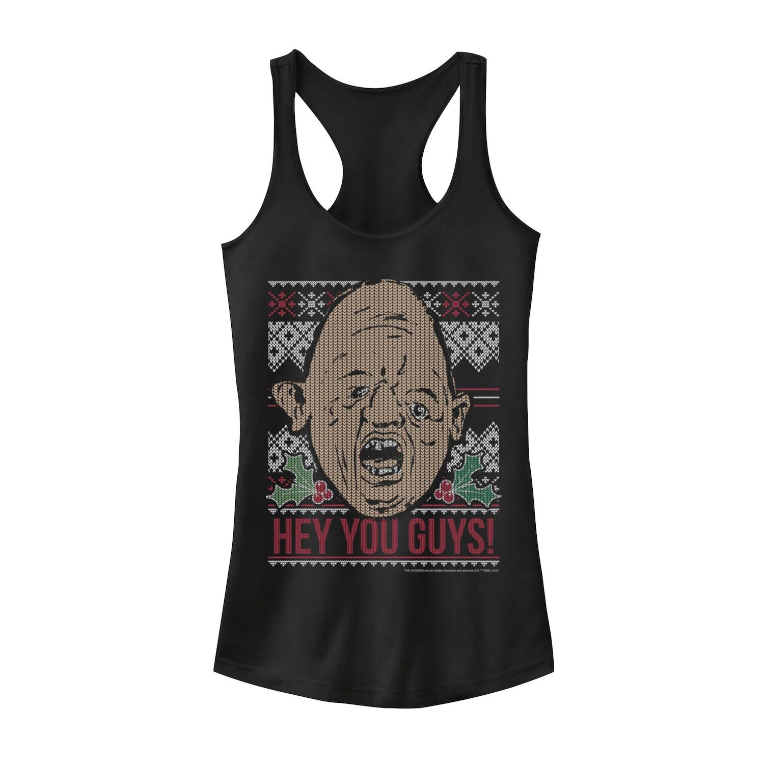 Майка на бретельках в рождественском стиле The Goonies Sloth Hey You Guys для юниоров Licensed Character, черный
Майка на бретельках в рождественском стиле The Goonies Sloth Hey You Guys для юниоров Licensed Character, черный