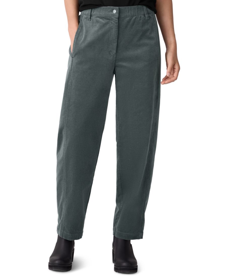 Женские брюки средней посадки до щиколотки с фонариком Eileen Fisher, Everglade
Женские брюки средней посадки до щиколотки с фонариком Eileen Fisher, Everglade