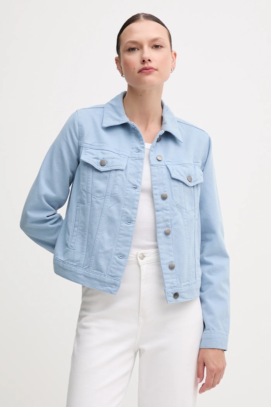 Джинсовая хлопковая куртка United Colors Of Benetton, синий
Джинсовая хлопковая куртка United Colors Of Benetton, синий