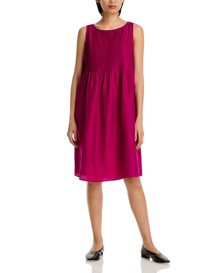 Шелковое плиссированное платье Eileen Fisher, красный
Шелковое плиссированное платье Eileen Fisher, красный