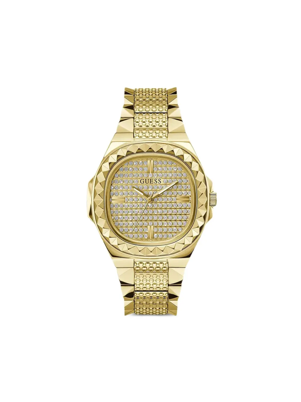 Наручные часы 42 мм с заклепками Guess Usa, золотой
Наручные часы 42 мм с заклепками Guess Usa, золотой