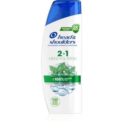 Head &Shoulders Menthol Fresh Шампунь и кондиционер 2в1 - 330 мл Head & Shoulders
Head &Shoulders Menthol Fresh Шампунь и кондиционер 2в1 - 330 мл Head & Shoulders