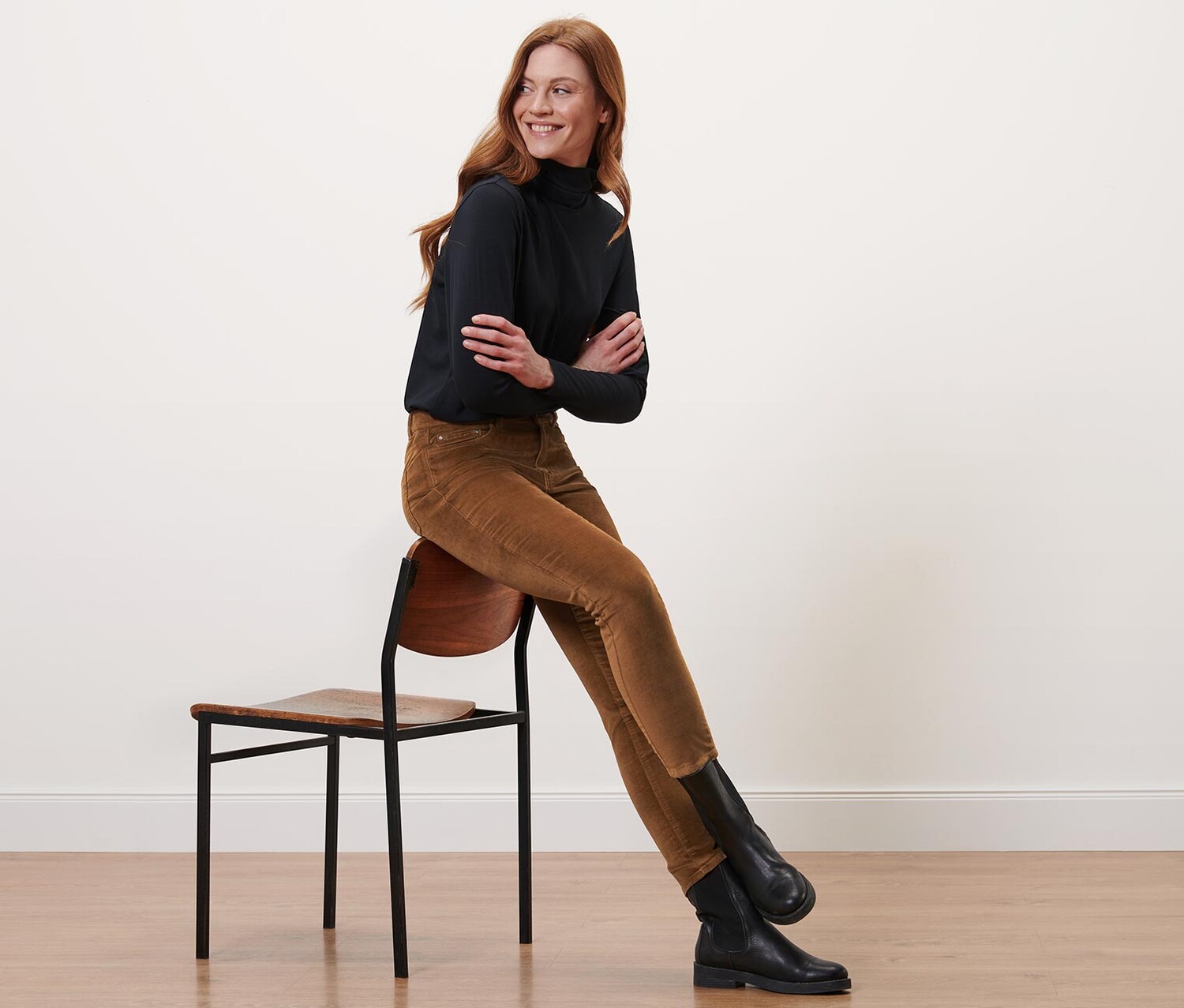 Брюки бархатные Tchibo, коньяк
Брюки бархатные Tchibo, коньяк