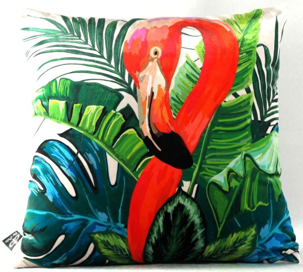 Подушка для гостиной Casa Padrino New Orleans Flamingo Multicolored 45 x 45 см - Тончайшая бархатная ткань - Декоративные аксессуары класса люкс
Подушка для гостиной Casa Padrino New Orleans Flamingo Multicolored 45 x 45 см - Тончайшая бархатная ткань - Декоративные аксессуары класса люкс