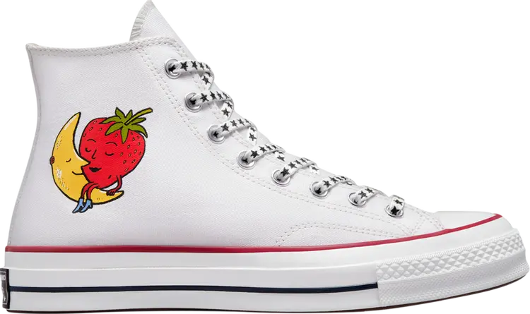 Кроссовки Sky High Farm Workwear x Chuck 70 High 'Strawberry Moon - White', белый
Кроссовки Sky High Farm Workwear x Chuck 70 High 'Strawberry Moon - White', белый