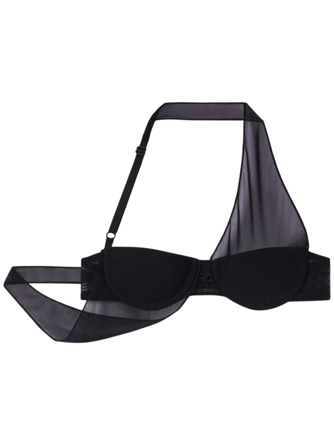 Courrèges укороченный топ с эффектом потертости, черный
Courrèges укороченный топ с эффектом потертости, черный