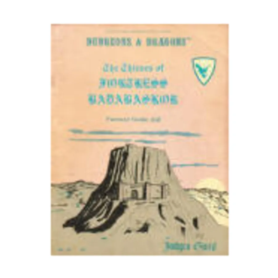 Модуль Thieves of Fortress Badabaskor (2nd Printing), Dungeons & Dragons Fantasy Modules (T - V) (Judges Guild)
Модуль Thieves of Fortress Badabaskor (2nd Printing), Dungeons & Dragons Fantasy Modules (T - V) (Judges Guild)