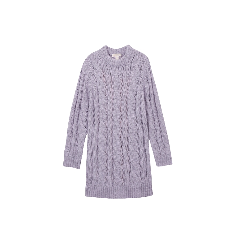 Кабельный свитер-платье MICHAEL KORS, светло-фиолетовый
Кабельный свитер-платье MICHAEL KORS, светло-фиолетовый