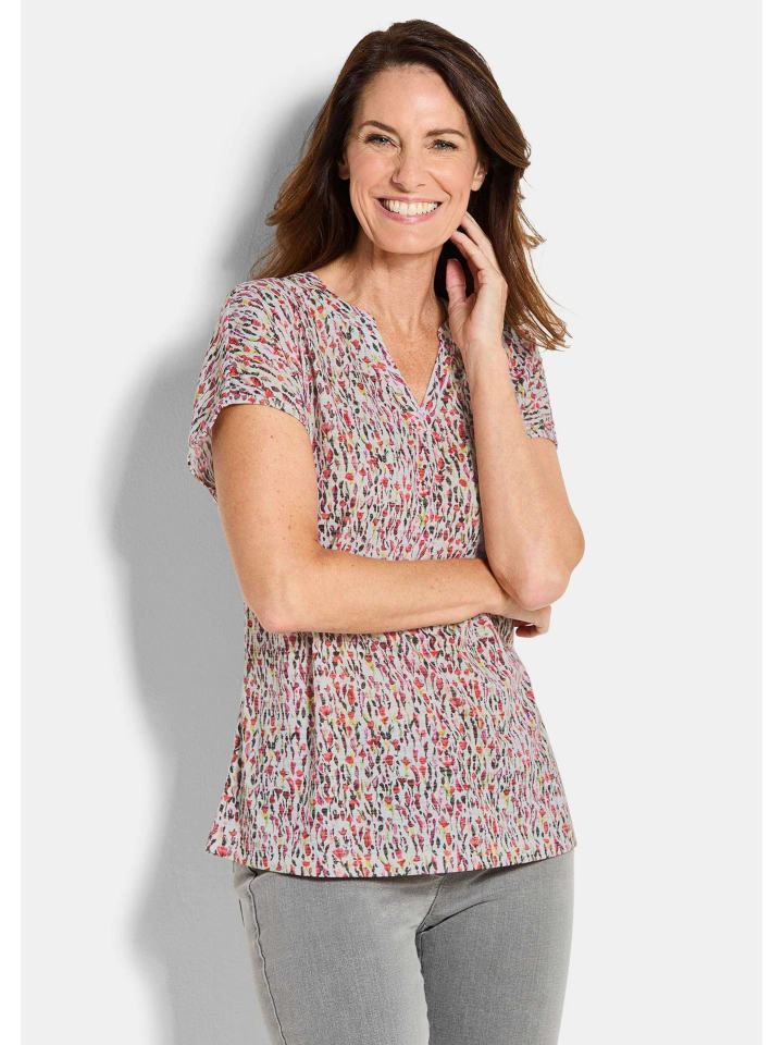 GOLDNER Футболка из Джерси-Сити с цветочным рисунком, разноцветная/узорчатая. Размер S
GOLDNER Футболка из Джерси-Сити с цветочным рисунком, разноцветная/узорчатая. Размер S