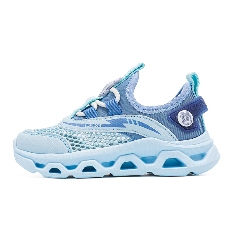 Нескользящие, износостойкие, дышащие низкие детские кроссовки для повседневной носки BOBDOG, синий 
Нескользящие, износостойкие, дышащие низкие детские кроссовки для повседневной носки BOBDOG, синий