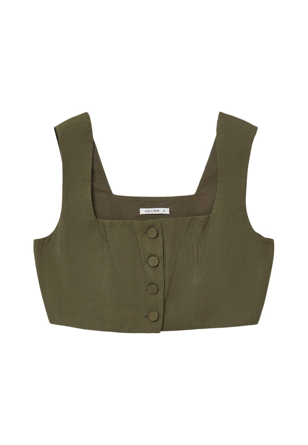 Топ Camicetta Calliope, темно-зеленый
Топ Camicetta Calliope, темно-зеленый