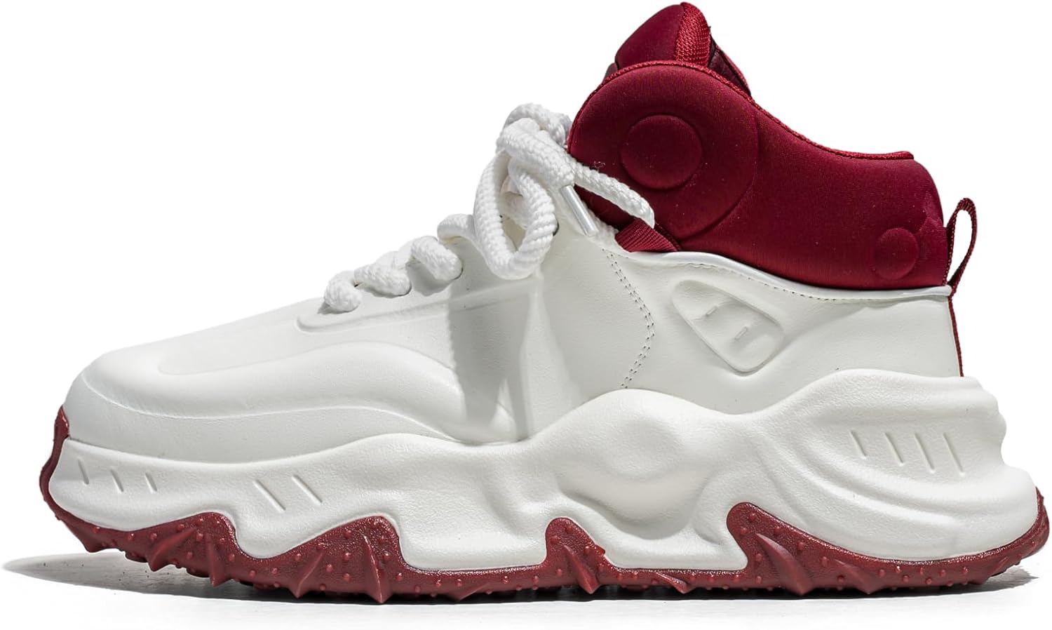 Мужские массивные кроссовки с высокой посадкой, модная повседневная спортивная обувь - идеально подходят для тренировок в спортзале, прогулок по городу и ежедневных дел Aokisx, белый/красный
Мужские массивные кроссовки с высокой посадкой, модная повседневная спортивная обувь - идеально подходят для тренировок в спортзале, прогулок по городу и ежедневных дел Aokisx, белый/красный