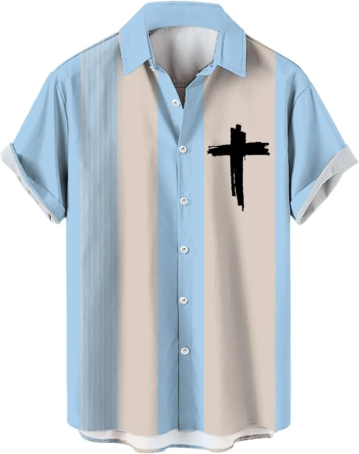 Футболка для мужчин Big Tall с принтом в виде креста HJINGSUN
Футболка для мужчин Big Tall с принтом в виде креста HJINGSUN