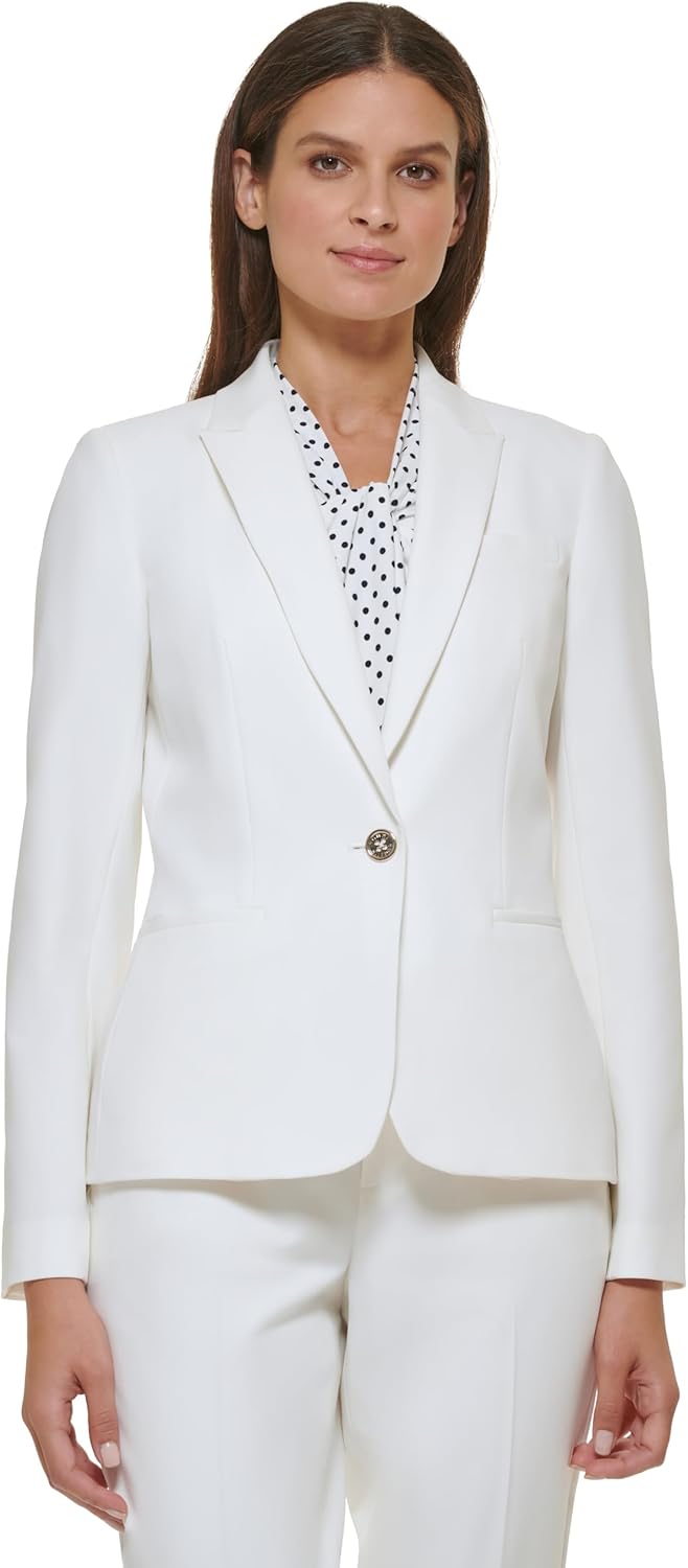 Женский блейзер Tommy Hilfiger на одной пуговице, Ivory
Женский блейзер Tommy Hilfiger на одной пуговице, Ivory