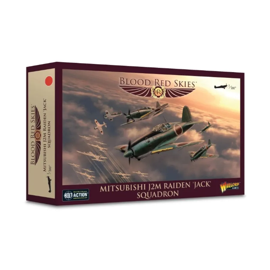 Mitsubishi J2M Raiden Squadron (Смола), Blood Red Skies - Japan (1:200)
Mitsubishi J2M Raiden Squadron (Смола), Blood Red Skies - Japan (1:200)