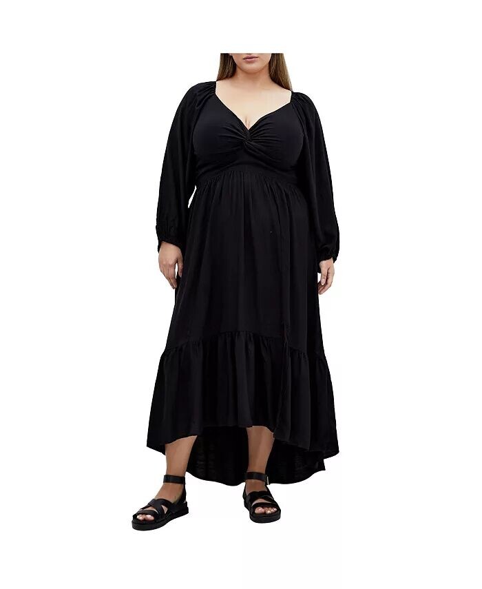 Платье Грейси больших размеров CITY CHIC, черный
Платье Грейси больших размеров CITY CHIC, черный