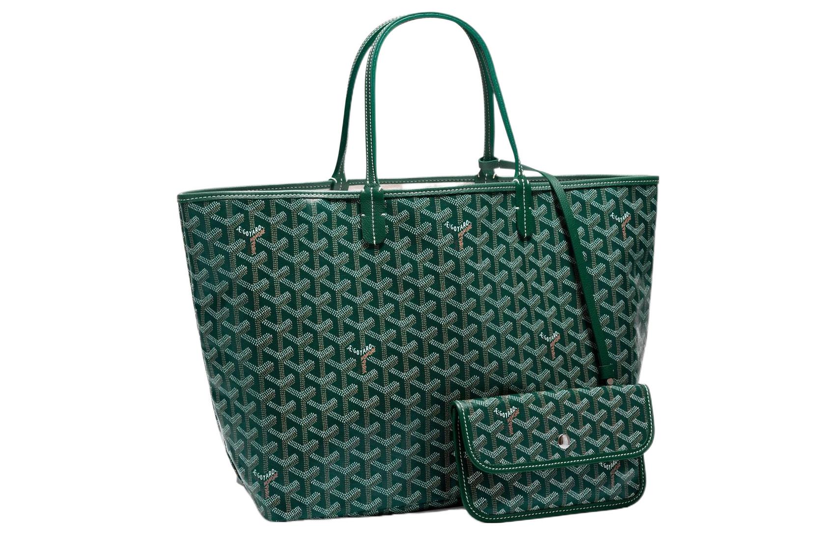 GOYARD Сумка-тоут Сент-Луис ПМ в синем цвете, Green
GOYARD Сумка-тоут Сент-Луис ПМ в синем цвете, Green
