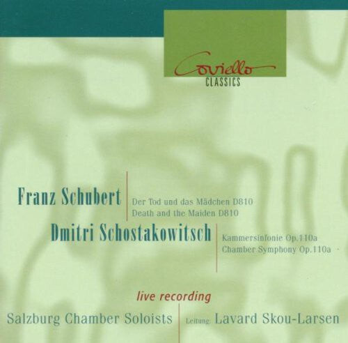 CD диск Schubert / Shostakovich / Salzburg Chamber / Larse: String Quartet
CD диск Schubert / Shostakovich / Salzburg Chamber / Larse: String Quartet