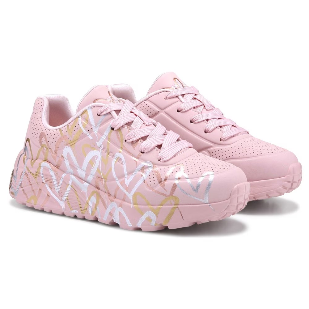 Jgoldcrown street uno lite кроссовки маленькие/большие дети Skechers, розовый
Jgoldcrown street uno lite кроссовки маленькие/большие дети Skechers, розовый