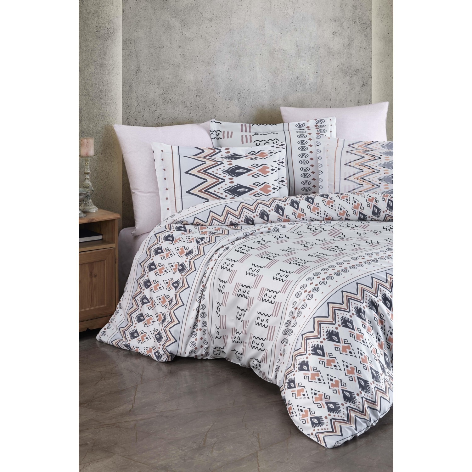 Varol Laura Home Семейный Комплект постельного белья из бамбукового атласа - Corso
Varol Laura Home Семейный Комплект постельного белья из бамбукового атласа - Corso