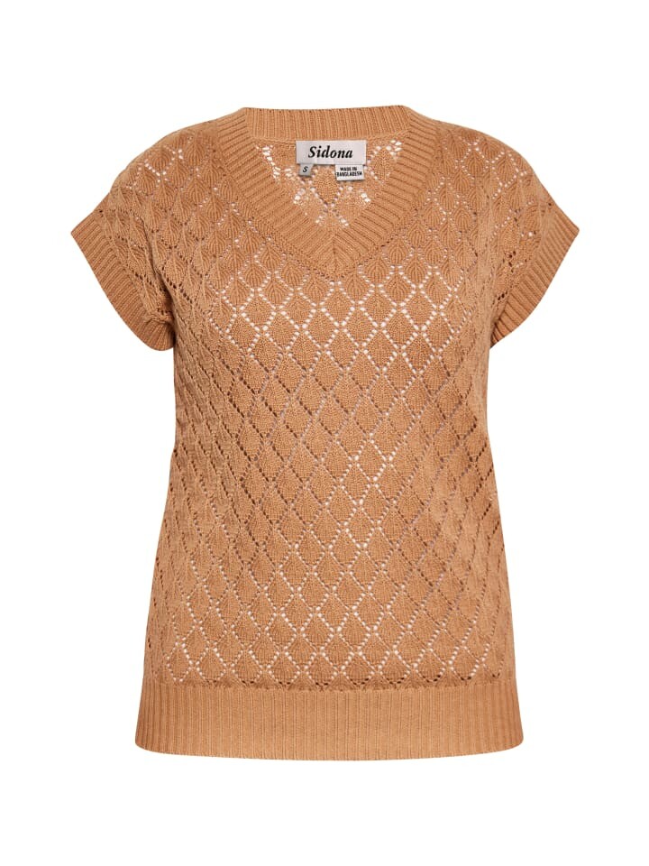 Свитер-жилет Sidona, цвет kamel
Свитер-жилет Sidona, цвет kamel