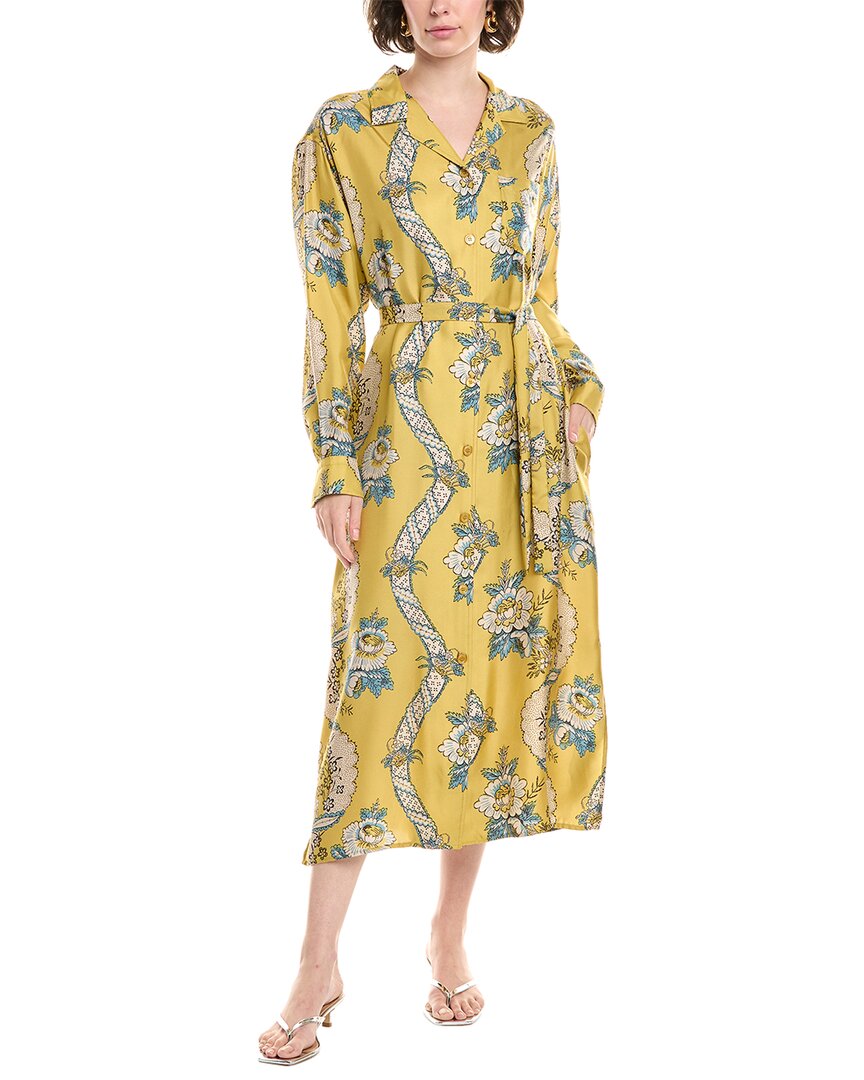 Уикенд Макс Мара Gaia шелковое миди-платье Weekend Max Mara, желтый
Уикенд Макс Мара Gaia шелковое миди-платье Weekend Max Mara, желтый