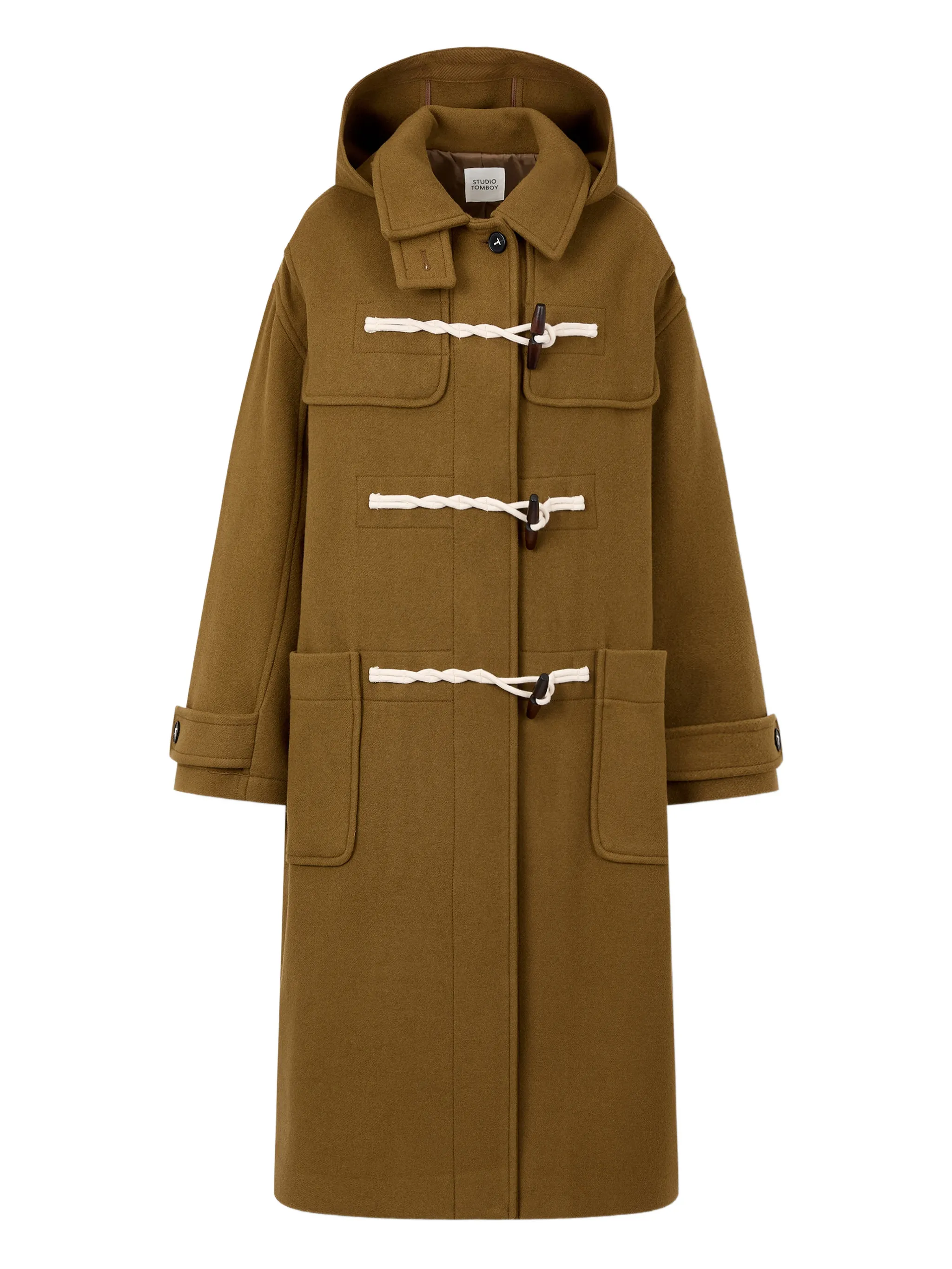 Дафлкот с капюшоном Tomboy, коричневый
Дафлкот с капюшоном Tomboy, коричневый