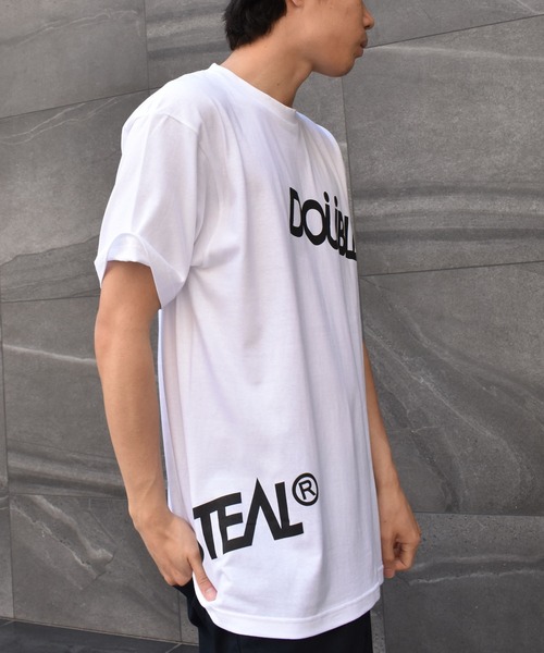 DOUBLE STEAL Футболка с принтом, dipBasic, белый
DOUBLE STEAL Футболка с принтом, dipBasic, белый