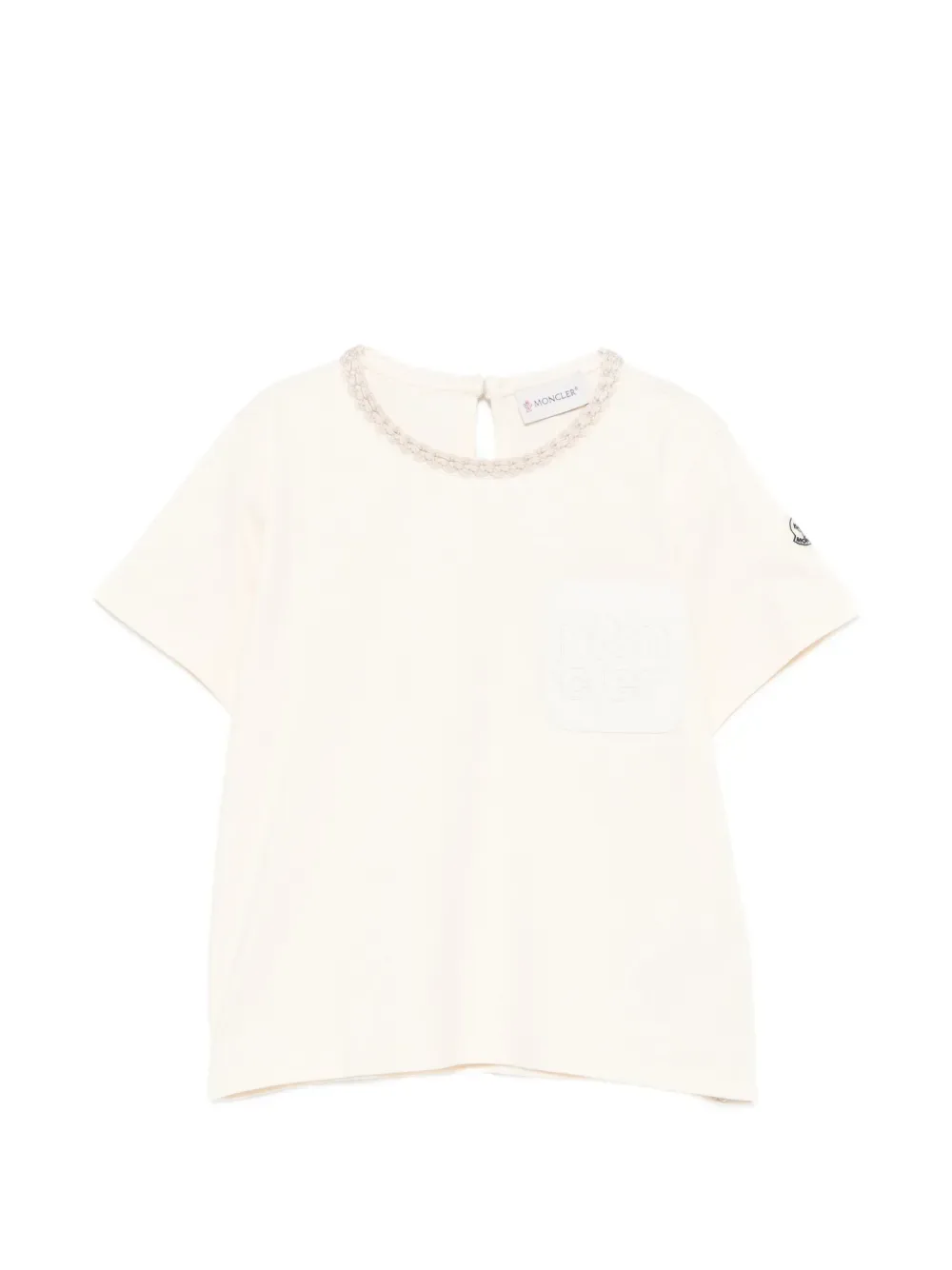 Футболка с нашивкой-логотипом Moncler Enfant, бежевый
Футболка с нашивкой-логотипом Moncler Enfant, бежевый