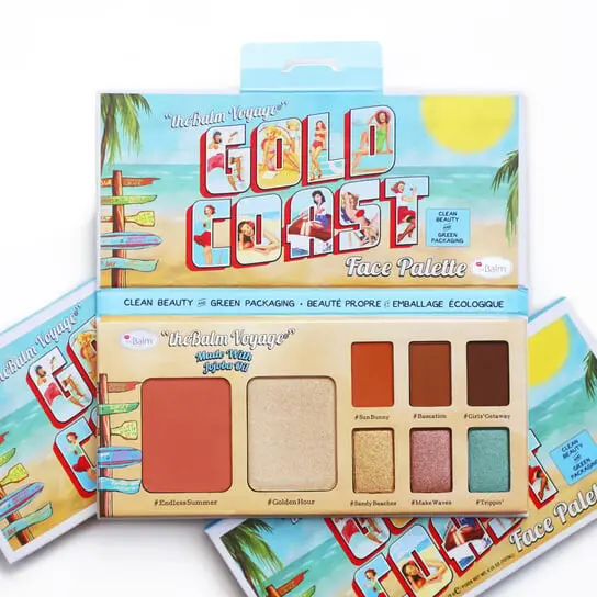 Палитра теней для век, 10 г TheBalm, Gold Coast Face Palette, The Balm, разноцветный
Палитра теней для век, 10 г TheBalm, Gold Coast Face Palette, The Balm, разноцветный