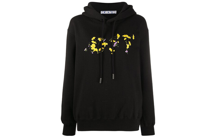 Толстовка женская Off-White Flowers, черный
Толстовка женская Off-White Flowers, черный